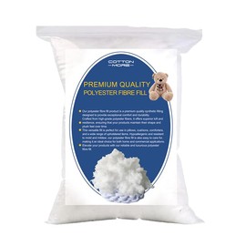 Premium Quality Polyester Fibre Fill Stuffing Non-Vacuum Packaging (500, Grams)