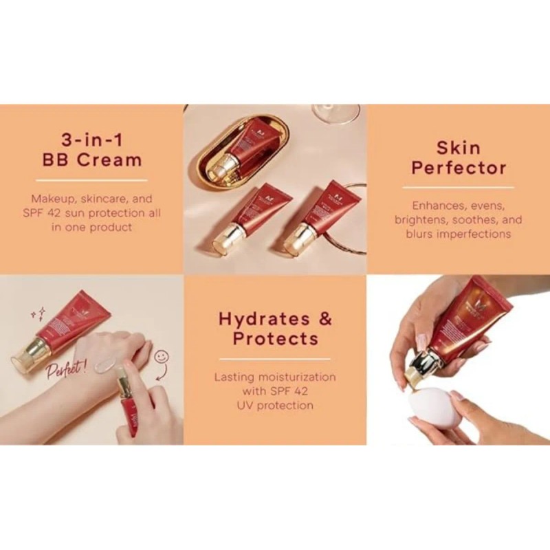 crema Bb Cobertura Perfecta 50ml Tono 23 Natural