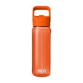 YETI Yonder 750 ml/25 oz Water Bottle with Yonder Straw Cap, King Crab