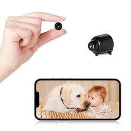 Support BEEDMXU Mini Camera, WiFi Mini Security Camera, Motion Sensor and Memory Card Storage Suitable for home, office, baby, pet monitoring. App remote control, high definition 1080P night vision