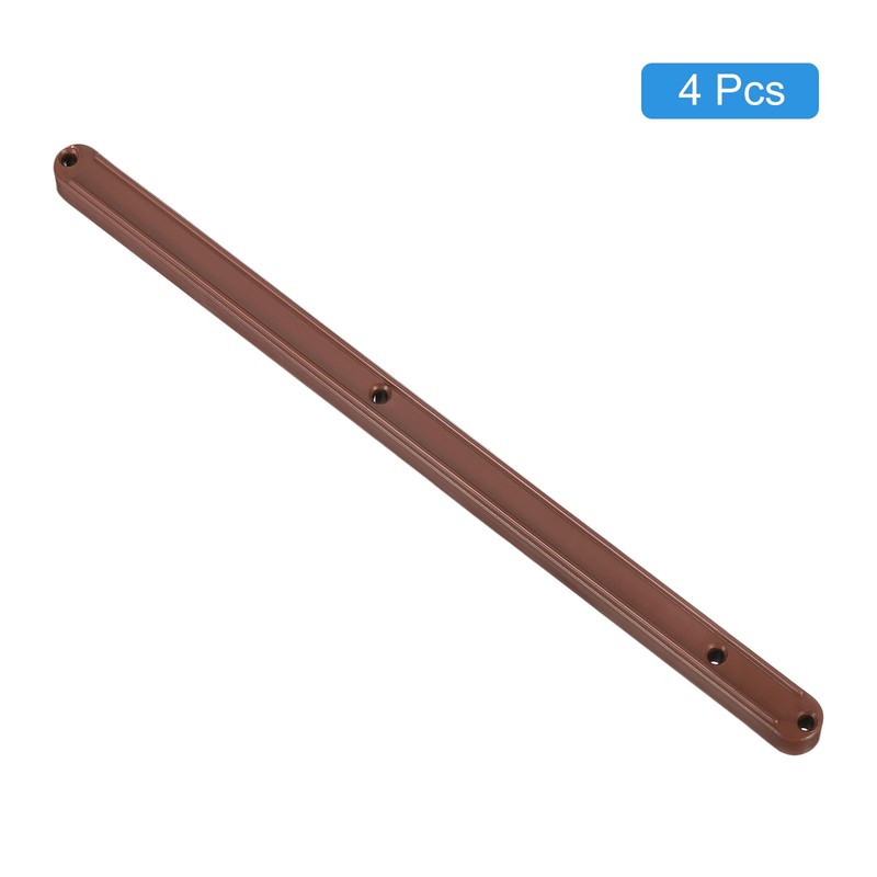 uxcell Drawer Slides, 4Pcs 300mm - Plastic Drawer Rails, Side