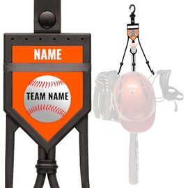 BatBob Pro - The Dugout Organizer - for Baseball and Softball to Hold Bats, Helmets and Gloves (Custom Baseball/Softball)