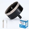 3" Diamond Hole-Saw Bits with Pilot Drill Bit 3 in