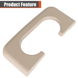 labwork Beige Center Console Cup Holder Pad Replacement for F250 F350 F450 Super Duty 1999-2010