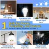 Neporal A19 Rechargeable Light Bulbs, Socket Rechargeable Emergency Light Bulb