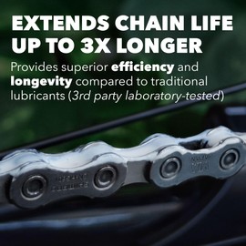 SILCA Super Secret Bike Chain Lube, 2 oz - Liquid Chain Wax to Clean, Smooth & Silence - Ultra Fast Bike Lube - Special Formula for Friction Reduction & Improved Wattage Output in All Weather