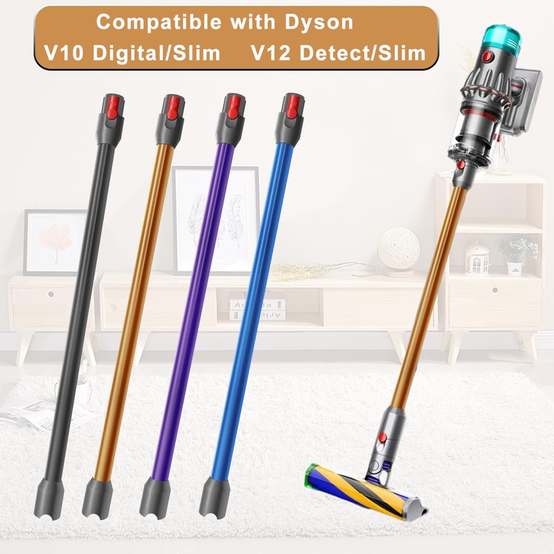 Qygba Replacement Wand Tube for Dyson V12 Detect Slim Cordless