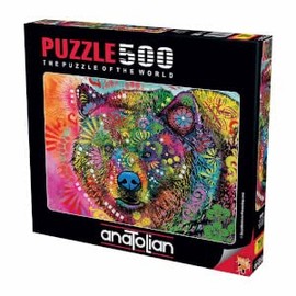 Anatolian Puzzle - Hunky Bear, 500 Piece Jigsaw Puzzle, 3629
