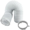 SPARES2GO Vent Hose + Vented Adaptor Ring Nut Socket Kit