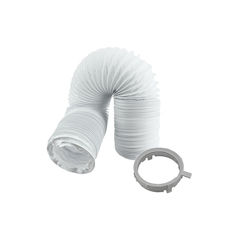 SPARES2GO Vent Hose + Vented Adaptor Ring Nut Socket Kit