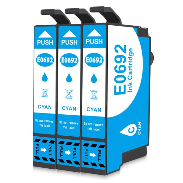 69 Cyan Ink Cartridge Compatible T69 Cartridge Replacement for Epson