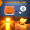 Nilight Cab Roof Marker Light 5 PCS 17 LED Amber