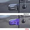 JeCar Door Hinge Cover Trim Exterior Accessories Compatible with Jeep