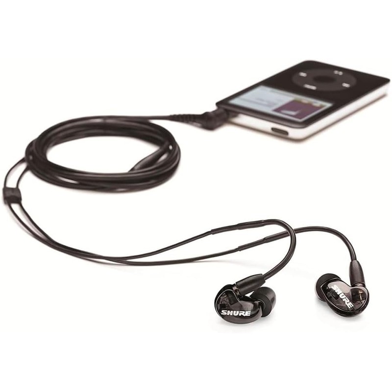 Shure Auriculares Aislantes de Sonido SE215-K, Color Negro