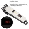 Electric Hair Clipper Low Noise LCD Display Ergonomic with Limiter