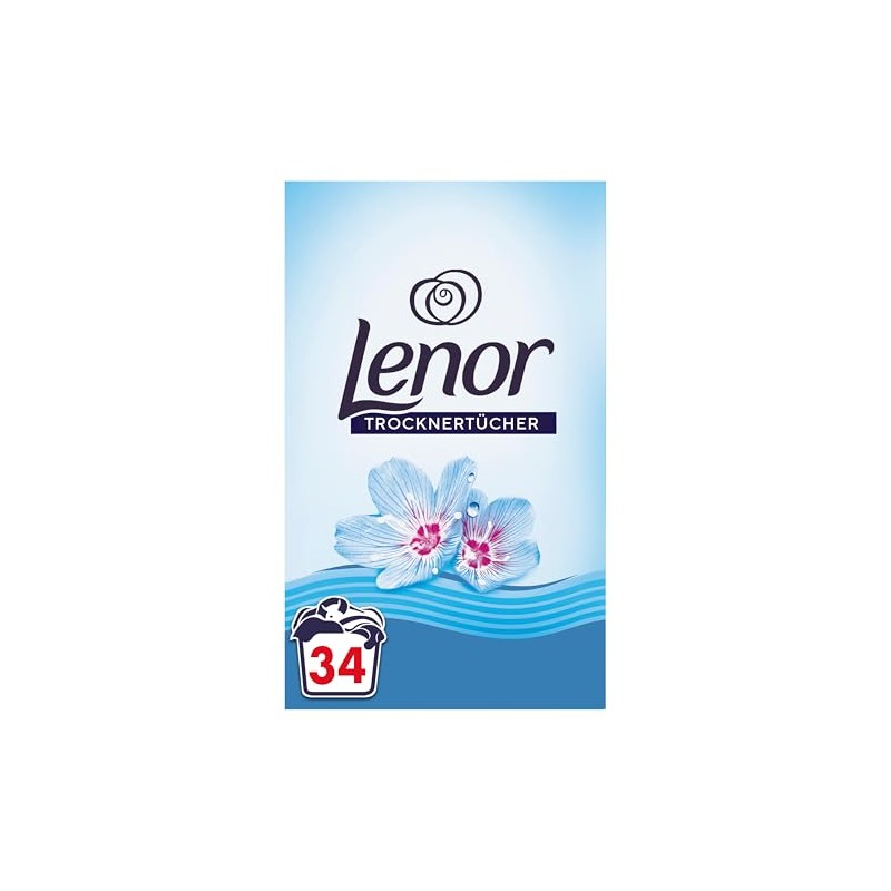 Lenor Aprilfrisch Dryer Cloths for Tumble Dryers, Kink-Free and Fresh