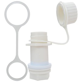 lingsee Cooler Drain Plug, Cooler Replacement Threaded Drain Plug Fit for Igloo Cooler Ice Chest. Replacement Cooler Parts.Drain Plug Kit