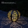 Solar Lanterns Iron Art Decorative Waterproof Outdoor Hanging Solar Lights