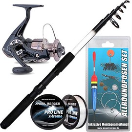 DAM Fishing all with accessories and Sportfischer Passhülle Complete Starter Kit