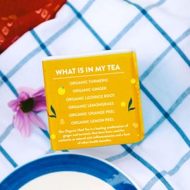 Karma Heal Tea - Herbal, Caffeine-Free, Non-GMO Blend - Soothing Spices & Herbs for Relaxation, Wellness, and Healthy Sipping - Re-Usable Tin Box | 2 oz (Pack of 3)