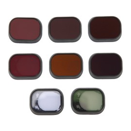 8PCS Drone Camera Lens Filter Set Optical Glass CPL ND8 ND16 ND32 ND64 ND256 ND1000 Night Anti Light Pollution Reduction Filter for Mini 4 Pro Drone