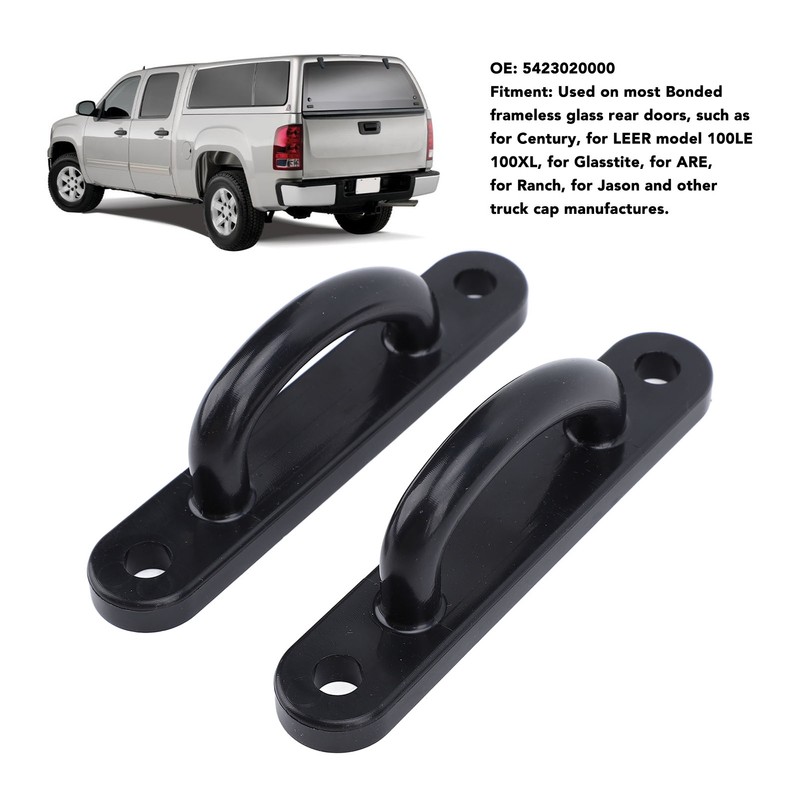 2PCS Rotary Latch D Striker Plate 4in Length Long Lasting