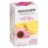 Bigelow Benefits Stay Well Lemon and Echinacea Herbal Tea, Caffeine