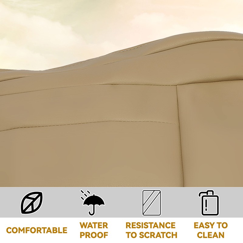KUAFU Seat Bottom Cover Tan Compatible with 1996 1997 1998