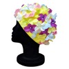 CHEX Ladies Lily Elasticated Swimming Hat Yellow Pink Purple Blue