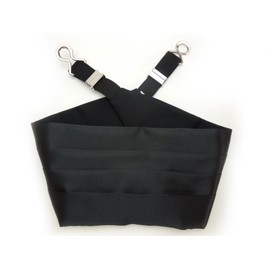 Tuxedo Cummerbund CR – Ch – 100 – Y Black - blk