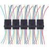 5Pcs Way Car Electrical Connector Waterproof Antiflaming Resilient Antioxidant Automotive