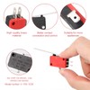 Iyowei 10 PCS Micro Limit Switch Long Hinge Lever +