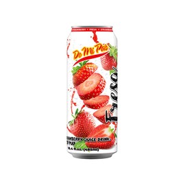 De Mi Pais Strawberry Drink with Pulp 16oz / Bebida de Fresa con Pulpa 16oz (6)