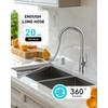 AJO BEND Touchless Kitchen Sink Faucet with Pull Down Sprayer,