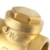 Non-Return Swing Brass Thread Brass DN40 Check Valve 232PSI Prevents