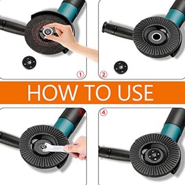 Peakloong 2 Pack Wood Grinding Wheel for Angle Grinder 125mm Wooden Carvings Wood Milling Cutter of the Milling Disk