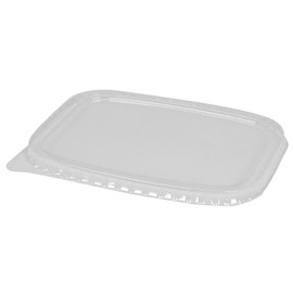 Abena Gastro Black Food Storage Container Lids | 50 Pack | 15.2cm x 11.5cm | 400ml. Food Containers Made From Strong PP Plastic. Plastic food container with matching lid sold separately