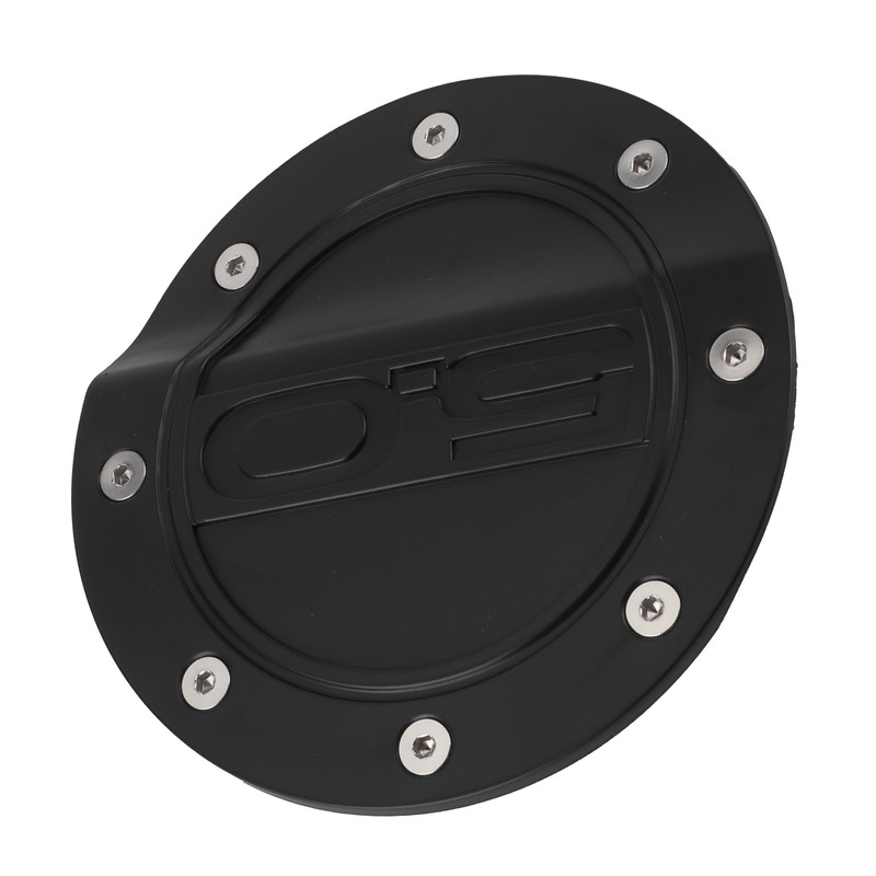 Fuel Door Cover Gas Tank Cap Lid Black Fit for