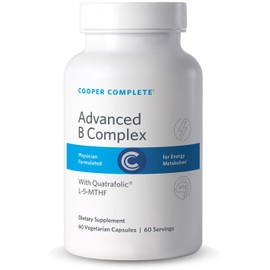 Advanced B Complex. 60 Vegetarian Capsules. Pack of 1. 60 Servings