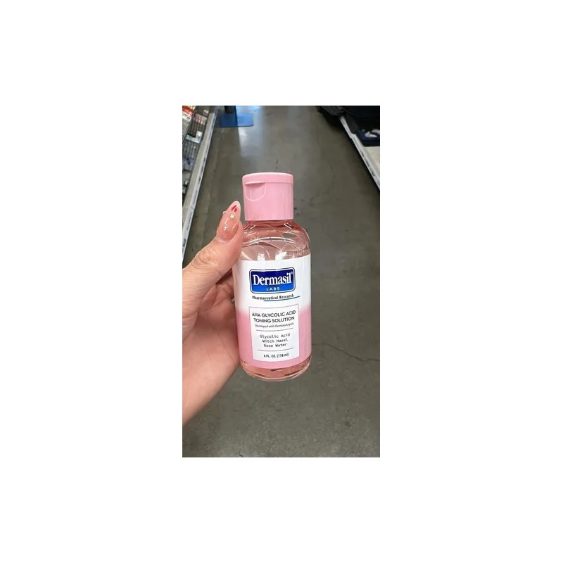 Dermasil Aha Glycolic Acid Toning Solution Ácido Glicólico