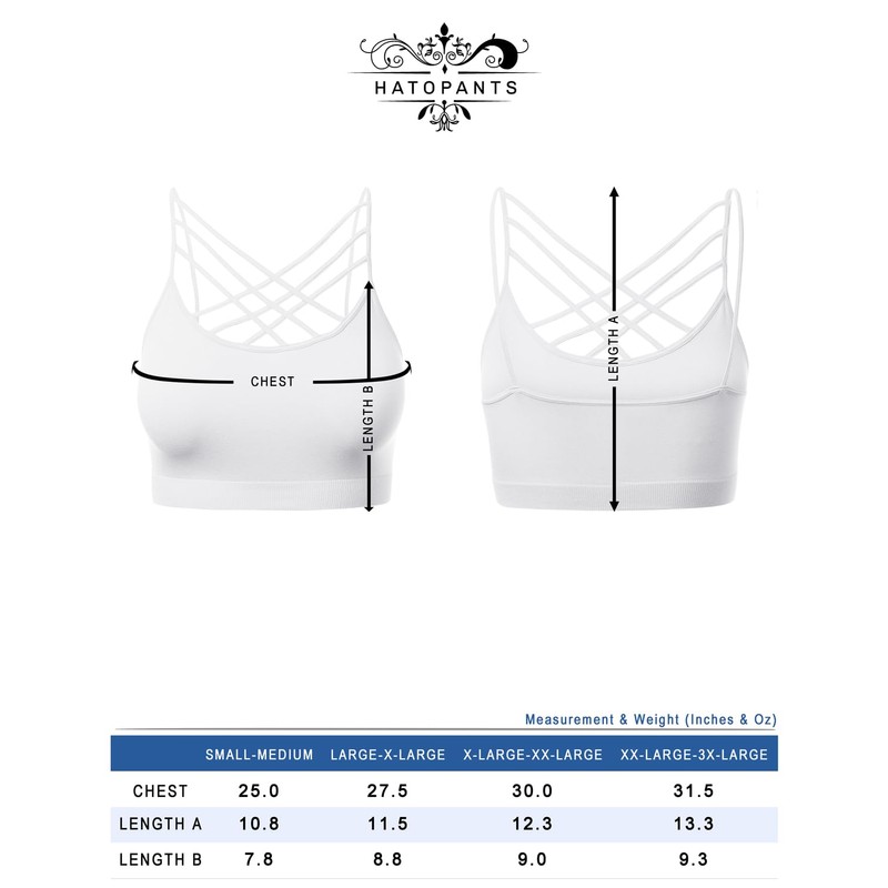 brasier deportivo para mujer con tirantes cruzados, bandeau sin aros,