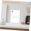 Operitacx 1set Folder Presentation Binder Report Covers with Sliding Bar