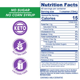 SPLENDA Single Serve Coffee Creamer Cups, Sugar Free Sweet Cream, 48 Count