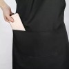 LOMETEB 2 Pack Mandil Delantal Para Chef Anti-agua Poliéster Algodón