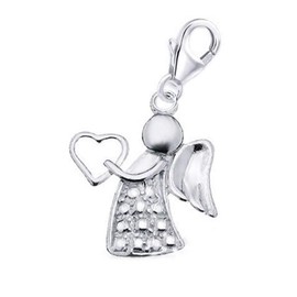 Charm Pendant for Charm Bracelet, 925 Sterling Silver, for Children, Girls, Baby, Women, Silver