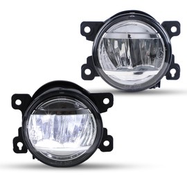 Winjet Fog Lights Lamps For ACURA TLX 2018-2022, Fit for HONDA CIVIC 17-21 / ODYSSEY 18-23/ PASSPORT 19-21 / PILOT 19-22 With H8 12V 35W Halogen Bulbs Driver and Passenger (Left & Right -Clear Lens)