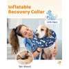 Supet Supet Inflatable Dog Cone Alternative After Surgery - Neck