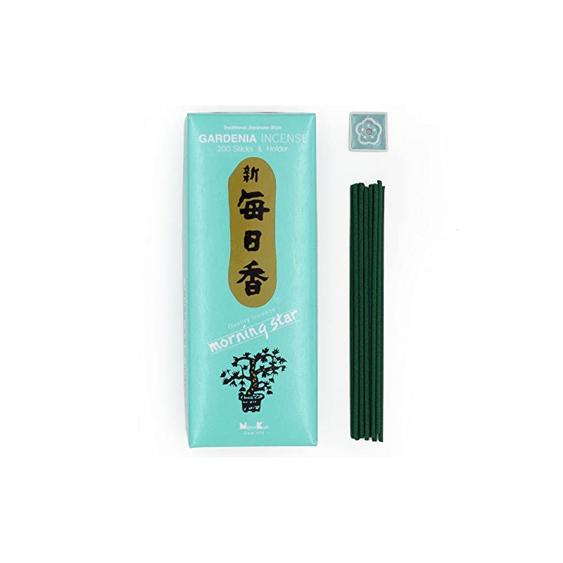Nippon Kodo Morning Star Gardenia Japanese Incense - 200 Stick