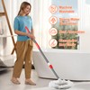 Spin Mop and Bucket with Wringer Set, 360°Spinning Mop Bucket