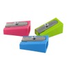 KUM Plastic 100-1FT Single Hole Block Pencil Sharpener